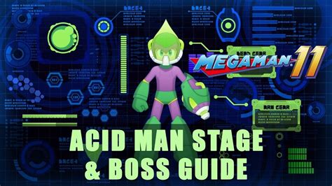 mega man 11 stage order|Mega Man 11: Acid Man Stage & Boss Guide .